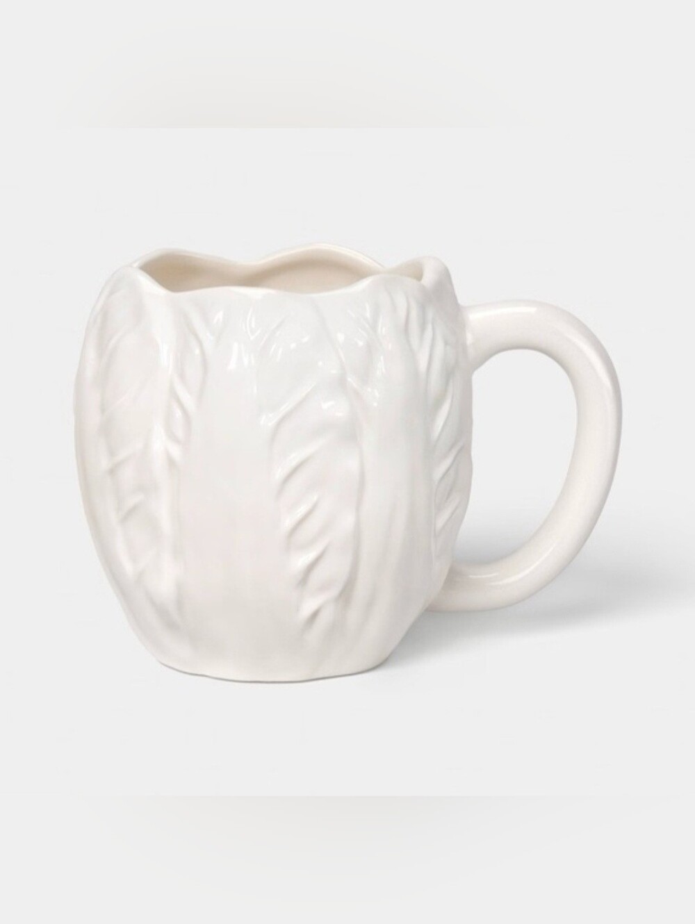 Threshold15 fl nwt oz Stoneware Radicchio Mug White